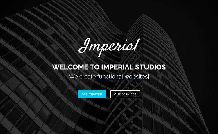 Imperial-bootstrap-website-template-md